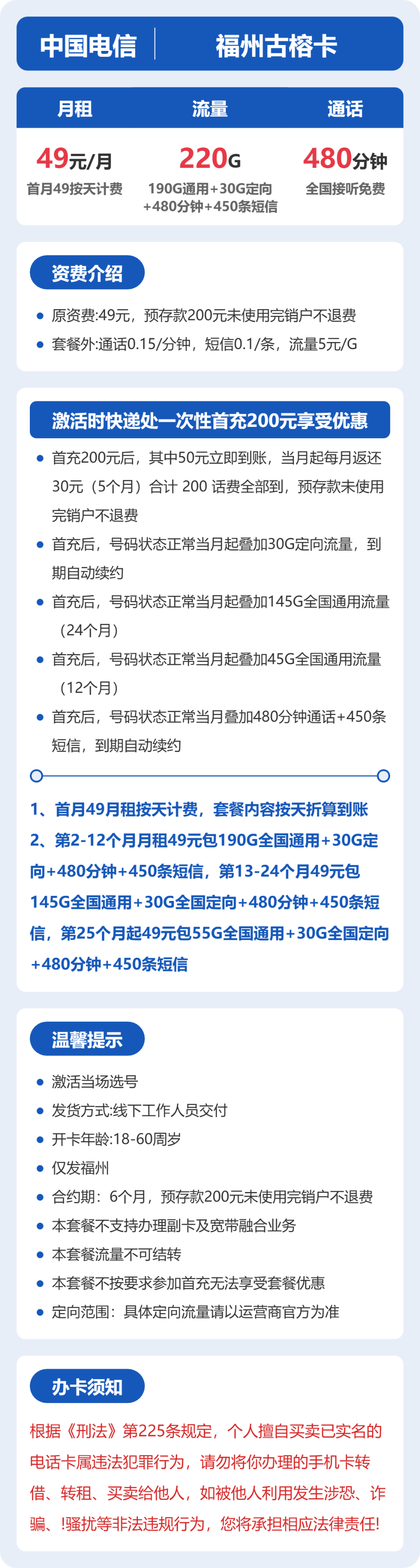 52989-电信福州古榕卡详情图